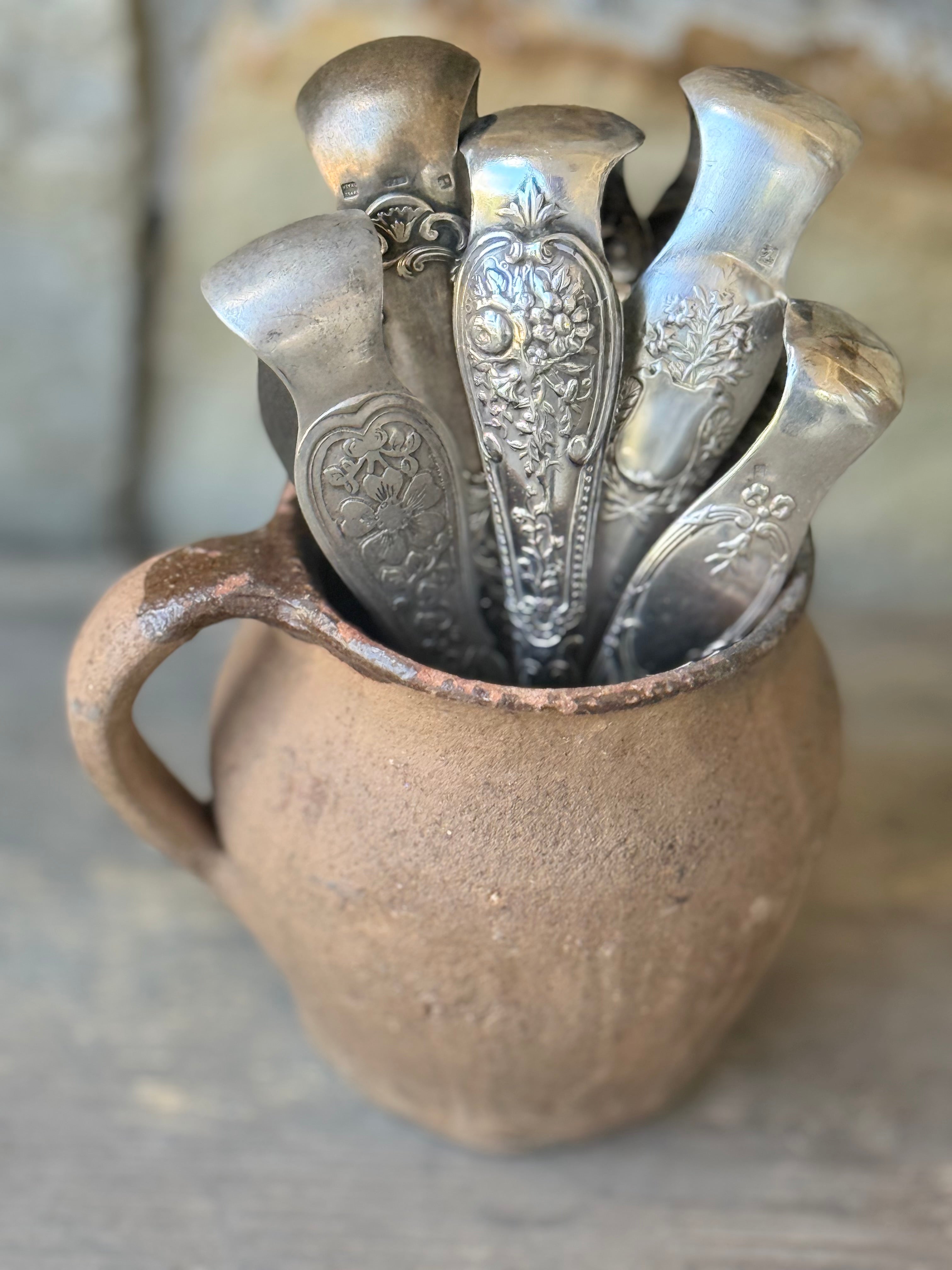 Vintage Silver Plate Tongs