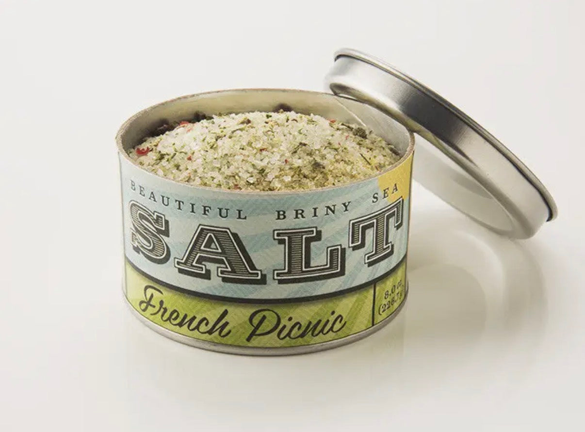 French Picnic Sea Salt / Beautiful Briny Sea